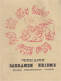 Image of Persiapan Sakramen Krisma: Buku Pegangan Guru