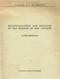 Image of Reconciliation And Penance In The Mission Of The Church: Lineamenta - Synod Of Bishops