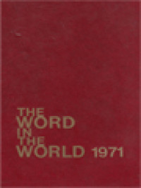 Image of The Word In The World 1971 / John Boberg (Editor)