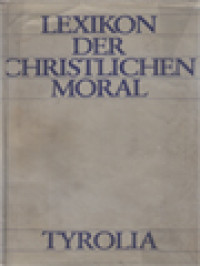 Lexikon Der Christlichen Moral