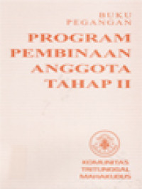 Image of Program Pembinaan Anggota Tahap II (Buku Pegangan)