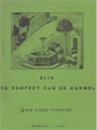 Elia De Profeet Van De Karmel