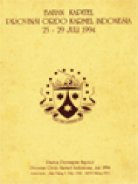 Image of Bahan Kapitel Provinsi Ordo Karmel Provinsi Indonesia 25 - 29 Juli 1994 (1)