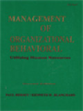 Management Of Organizational Behavioral: Utilizing Human Resources