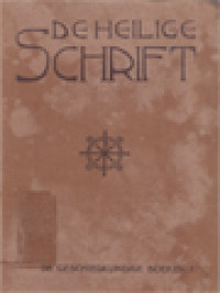 Image of De Heilige Schrift: Het Oude Testament, I. De Geschiedkundige Boeken 1