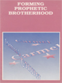 Forming Prophetic Brotherhood: The Carmelite Guide To Formation