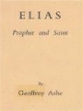 Elias: Prophet And Saint