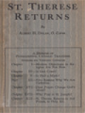 St. Therese Returns: A Defense Of Fundamental Catholic Teachings Most Frequently Attacked