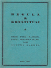 Image of Regula & Konstitusi Ordo Para Saudara Santa Perawan Maria Dari Gunung Karmel