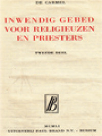 Image of Inwendig Gebed Voor Religieuzen En Priesters, Tweede Deel