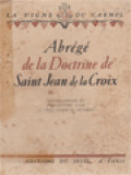 Abrégé De La Doctrine De Sain Jean De La Croix