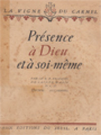 Présence à Dieu Et à Soi-même