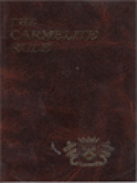 Image of The Carmelite Rule