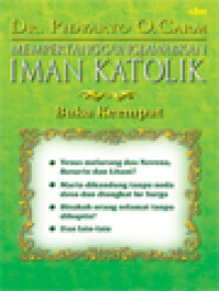 Mempertanggungjawabkan Iman Katolik, Buku Keempat: Jawaban Atas Beberapa Kritik Terhadap Ajaran Gereja Katolik