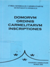 Domorum Ordinis Carmelitarum Inscriptiones