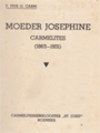 Moeder Josephine Carmelites (1863 - 1931)