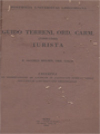 Image of Guido Terreni, Ord. Carm., (1260?-1342) Iurista