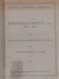 Johannes Beetz, O.Carm. (1425?-1476) En Zijn Commentum Super Decem Praeceptis Decalogi