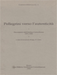 Image of Pellegrini Verso l'autenticità: Documenti Dell'Ordine Carmelitano 1971-1992
