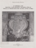 L'opera Di Mons, Giuseppe Maria Pilo Nella Diocesi Di Ales (1761-1786)