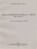 Nello Spirito E Nella Virtù Di Elia