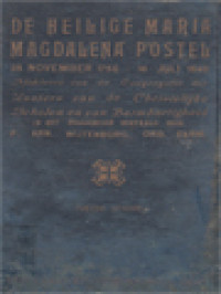 De Heilige Maria Magdalena Postel - 28 Nov 1756 - 16 Jul 1846 (Stichteres Van De Congregatie Der Zusters Van De Christelijke Scholen En Van Barmhartigheid)