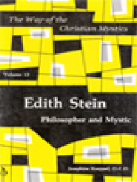 Image of Edith Stein: Philosopher And Mystic