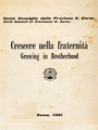 Crescere Nella Fraternita (Growing In Brotherhood)