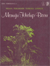 Image of Menuju Hidup Baru: Pesan Terakhir Teresia Lisieux