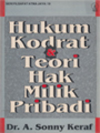 Hukum Kodrat & Teori Hak Milik Pribadi