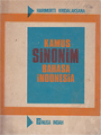 Image of Kamus Sinonim Bahasa Indonesia