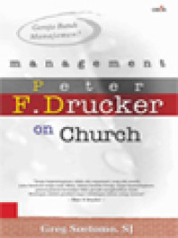 Image of Management Peter F. Drucker On Church: Gereja Butuh Manajemen?
