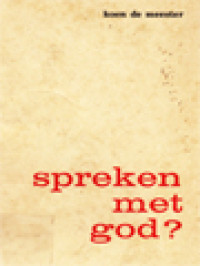 Image of Spreken Met God ?
