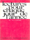 Lectures Pour Chaque Jour De L'année: III. Le Carême