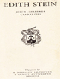 Image of Edith Stein: Jodin, Geleerde, Carmelites