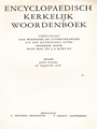 Image of Encyclopaedisch Kerkelijk Woordenboek: Verklaring Van Woorden En Uitdrukkingen Uit Het Katholieke Leven