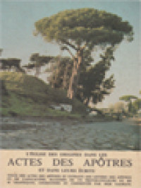 Image of L'Église Des Origines Dans Les Actes Des Apôtres Et Dans Leurs Écrits