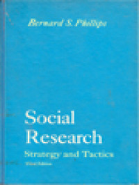 Image of Social Research: Strategy And Tactics