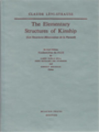 The Elementary Structures Of Kinship