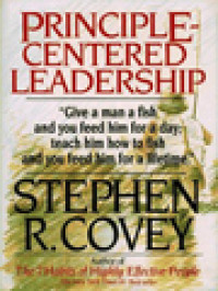 Image of Principle-Centered Leadership: The Teaching Timeless Principles Of Effectiveness