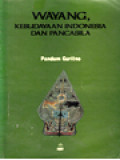 Wayang, Kebudayaan Indonesia Dan Pancasila