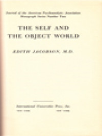 The Self And The Object World