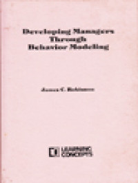 Developing Managers Through Behaviour Modeling