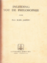 Inleiding Tot De Philosophie