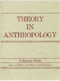 Theory In Anthropology: A Sourcebook / Robert A. Manners, David Kaplan (Edited)