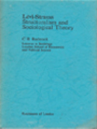Image of Lévi-Strauss: Structuralism And Sociological Theory