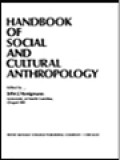 Handbook Of Social And Cultural Anthropology / John J. Honigmann (Edited)