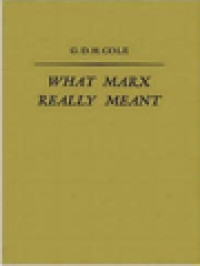 What Marx Really Meant