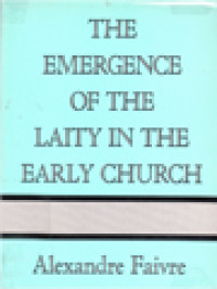 Image of The Emergence Of The Laity On The Early Church