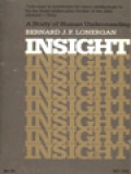 Insight: A Study Of Human Understanding